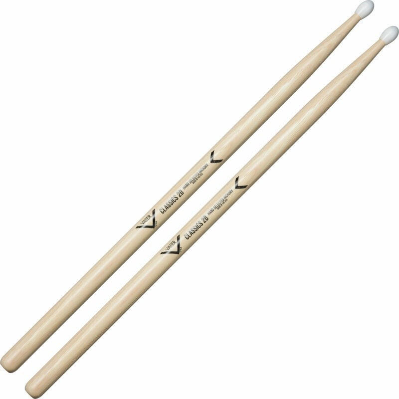 Vater VHC2BN Classics 2B Nylon Drumsticks
