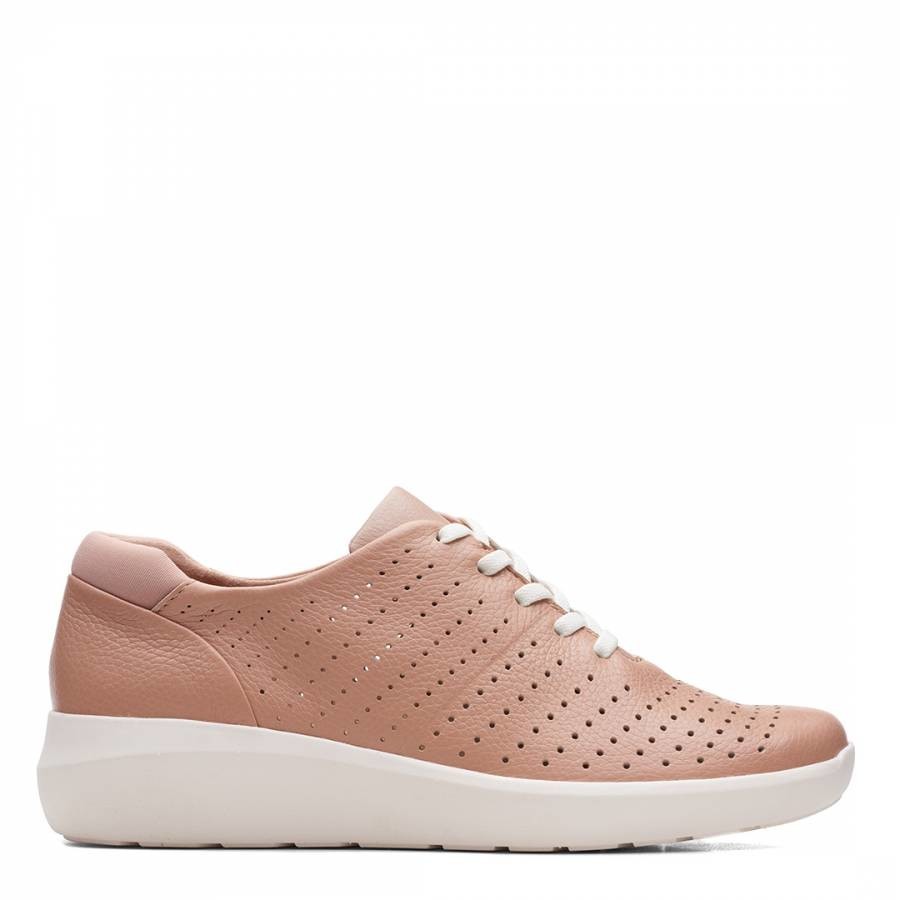 Blush Leather Kayleigh Aster Trainers