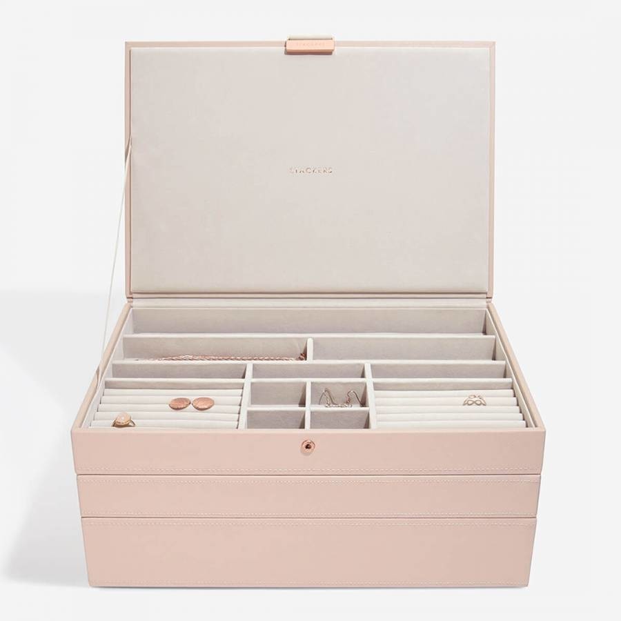 Blush Pink Supersize Jewellery Box