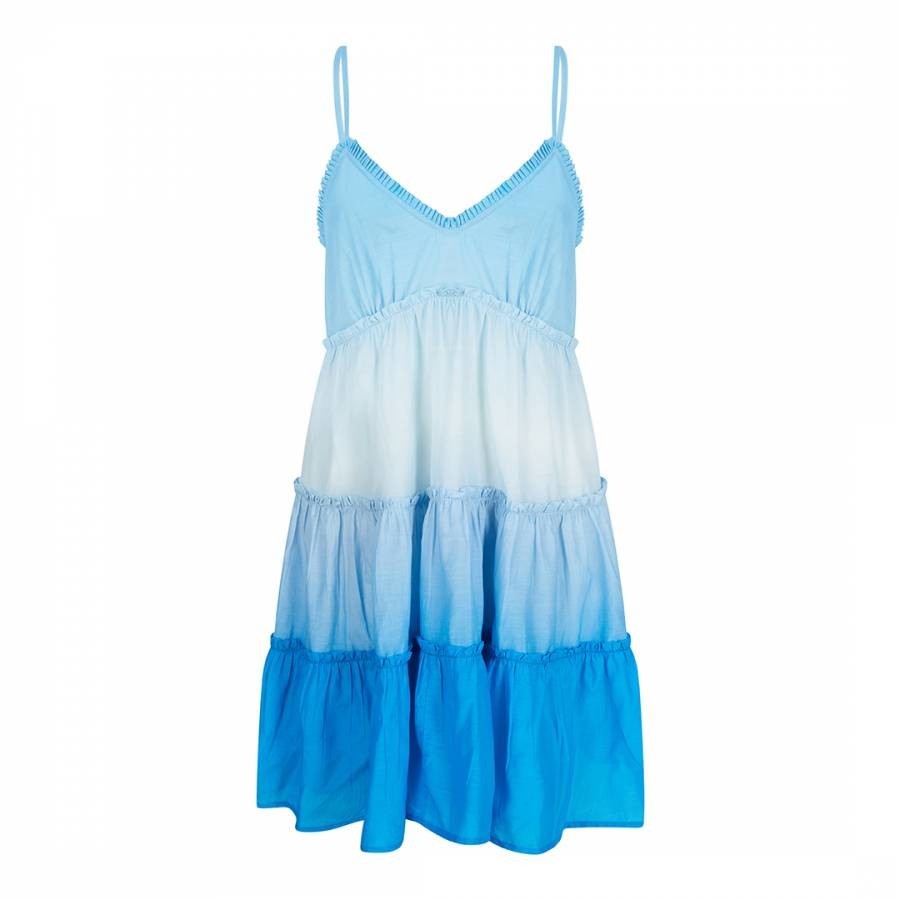Blue Julz Mini Ombre Dress
