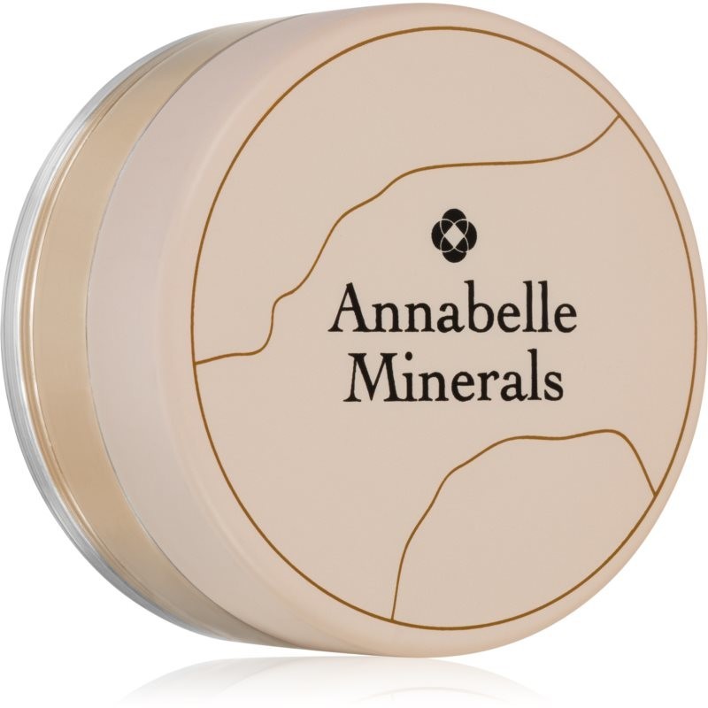 Annabelle Minerals Matte Mineral Foundation mineral powder foundation for a matt look shade Golden Sand 4 g