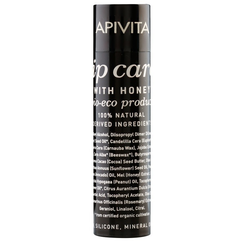 Apivita Lip Care Honey repair lip balm (Bio-Eco Product, 100% Natural Derived Ingredients) 4,4 g