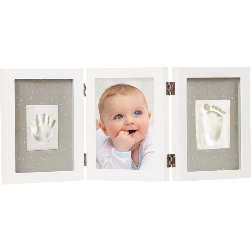 Dooky Luxury Memory Box Triple Frame Printset baby imprint kit 1 pc
