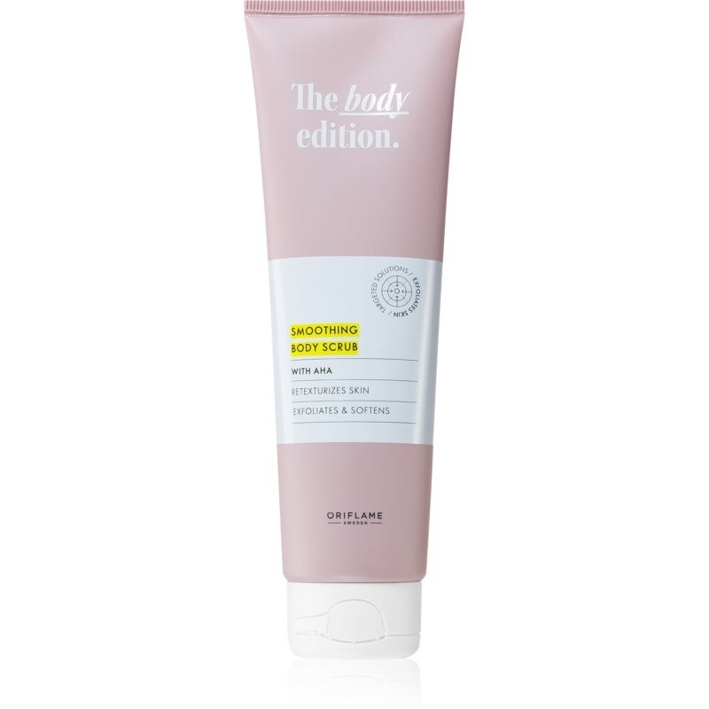 Oriflame The Body Edition smoothing body scrub With AHAs 150 ml