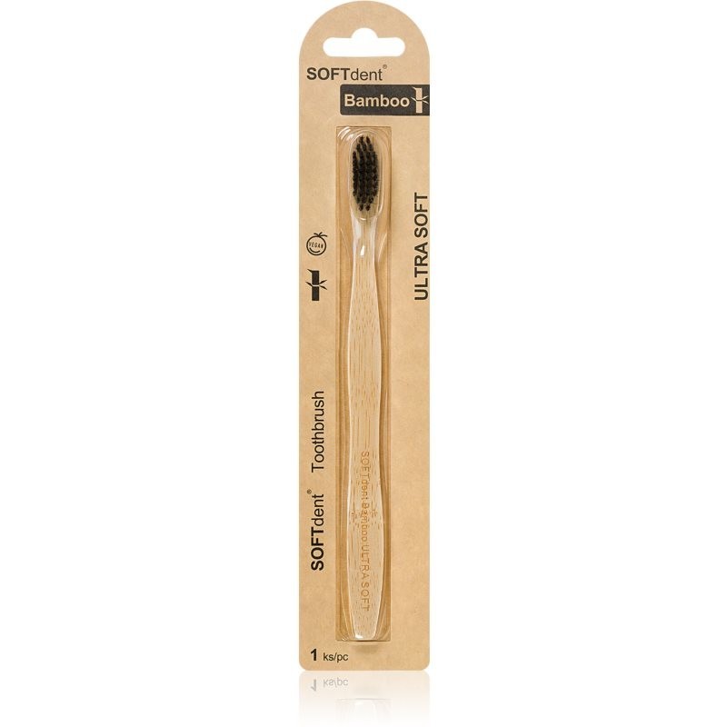 SOFTdent Bamboo Ultra Soft bamboo toothbrush 1 pc