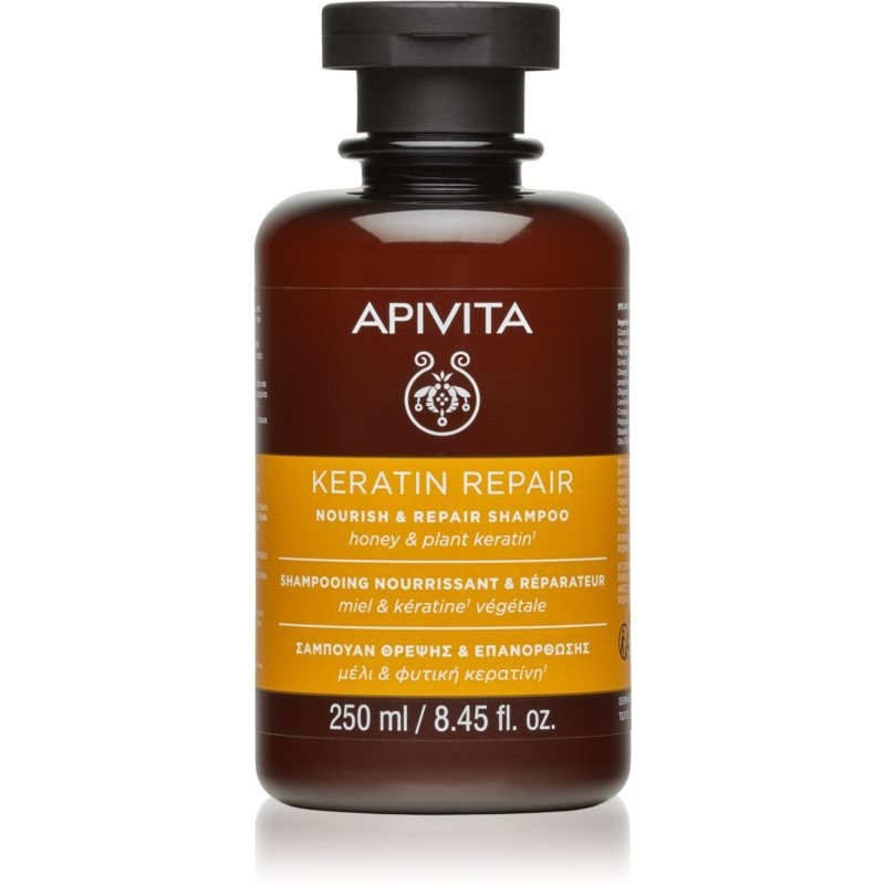 Apivita Keratin Repair renewing shampoo with keratin for dry and damaged hair 250 ml