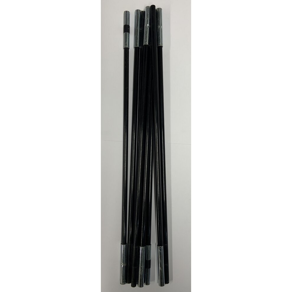 Replacement Black Colour Coded Pole For ProAction 6 Man 3 Room Tunnel Tent