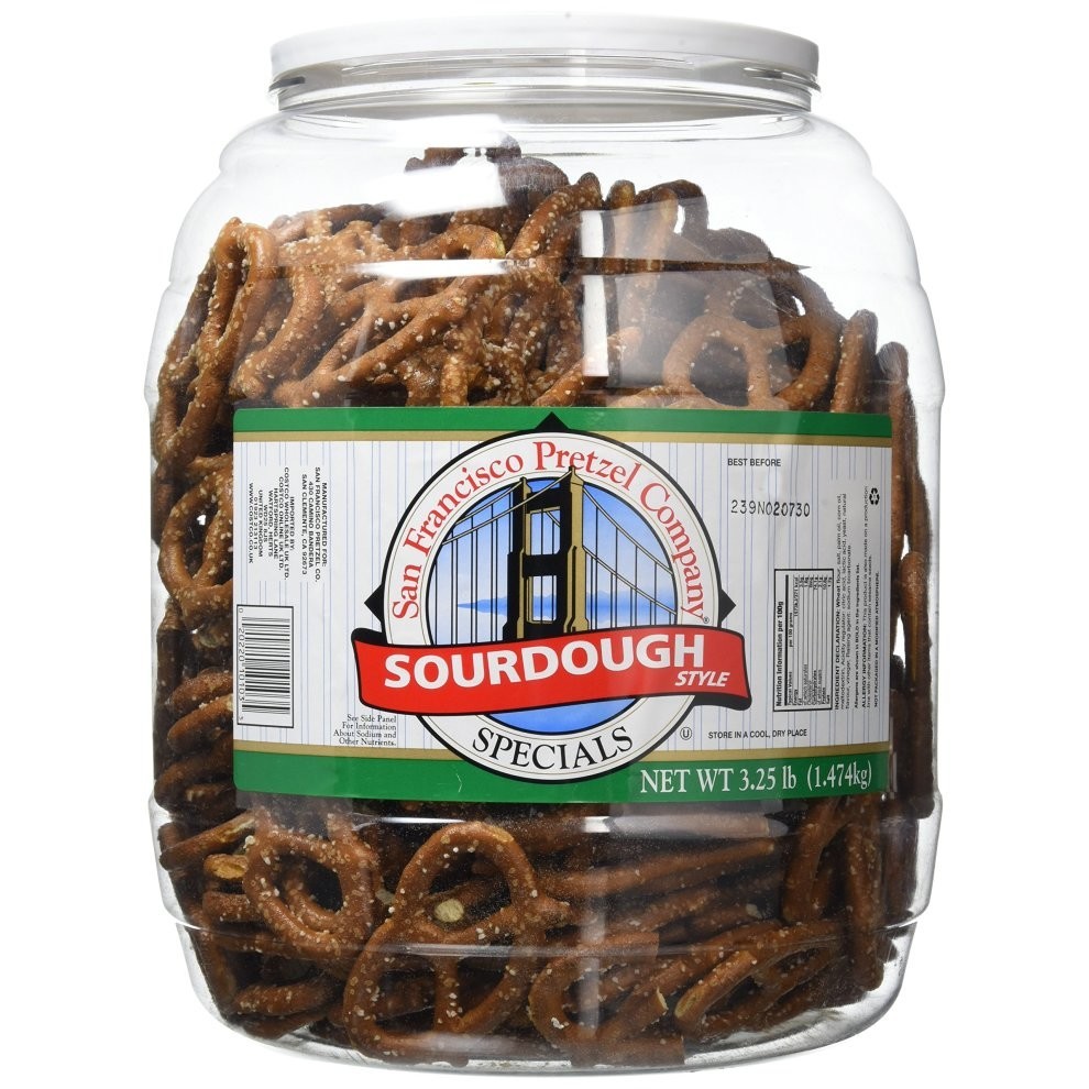 San Francisco Sourdough Pretzels 1.47kg Jar