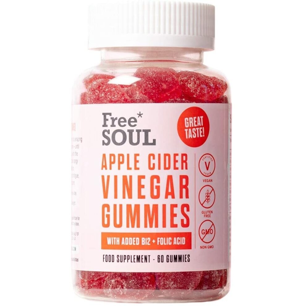 Free Soul Apple Cider Vinegar 60 Gummies