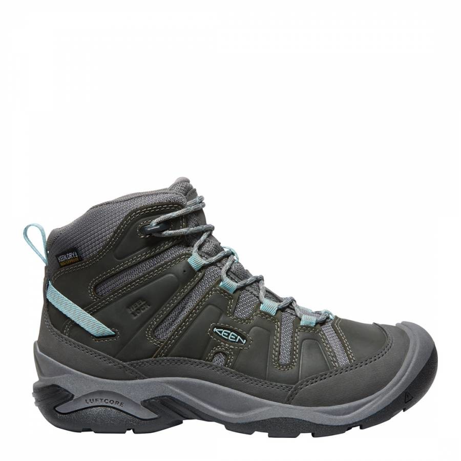 Grey/Blue Circadia Waterproof Mid Walking Boot