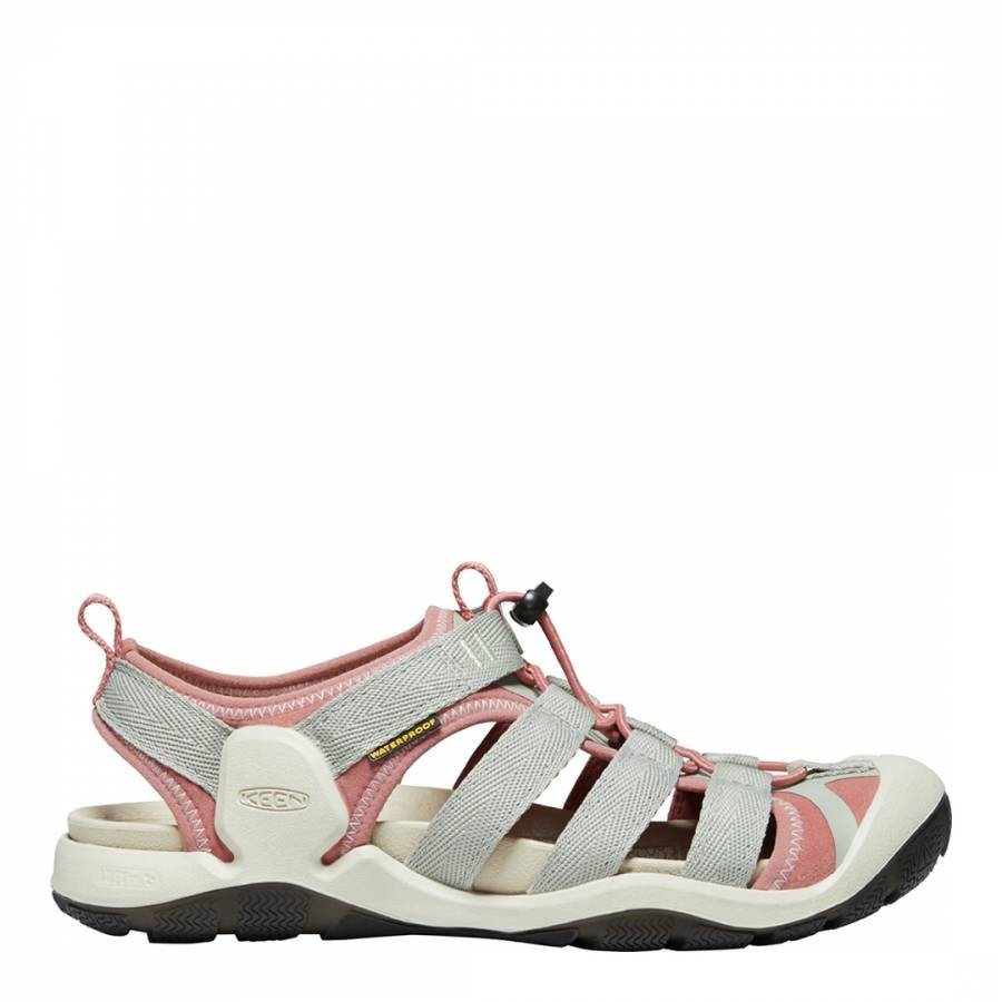 Grey/Pink Clearwater II CNX Closed Toe Sandal