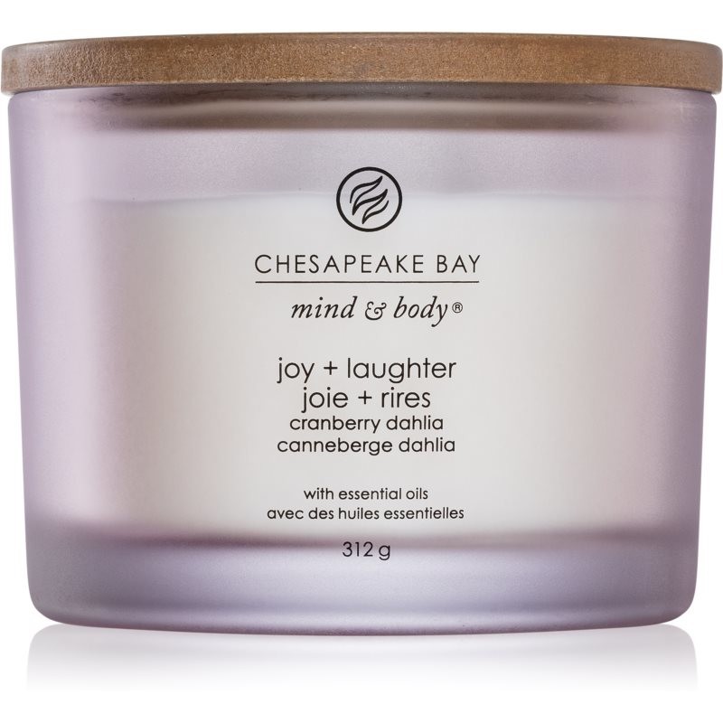 Chesapeake Bay Candle Mind & Body Joy & Laughter scented candle I. 312 g