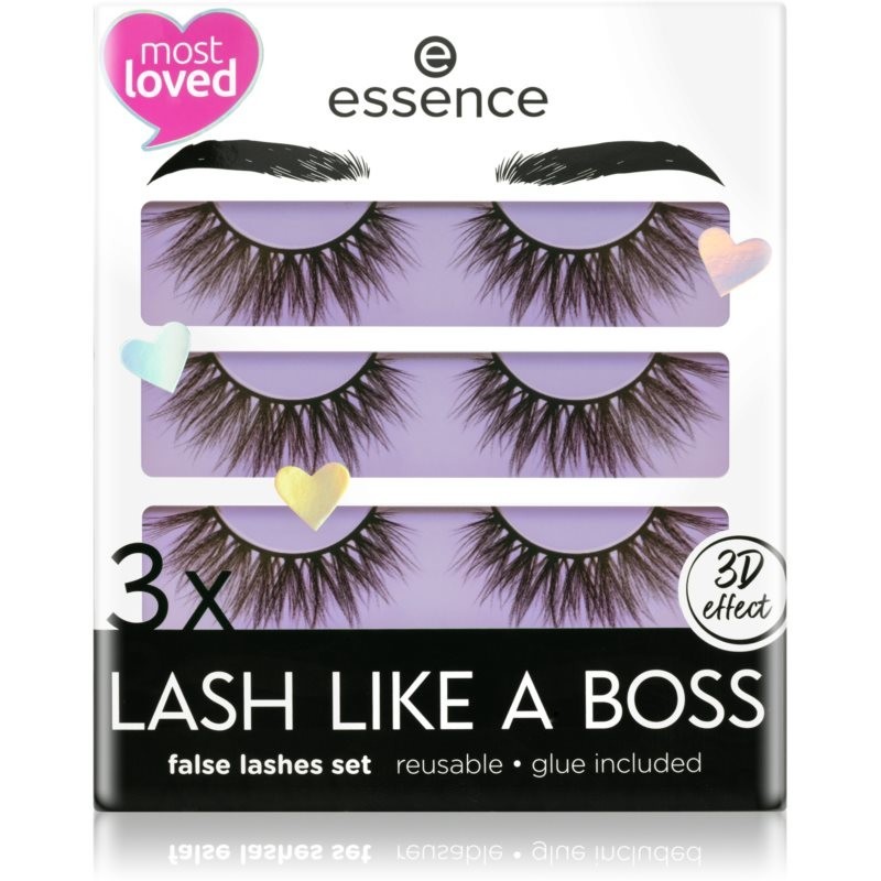 Essence Lash Like a Boss false eyelashes 02 Limitless (economy pack)