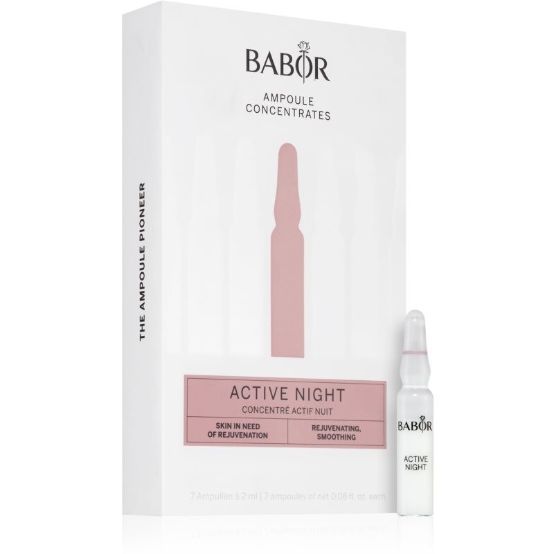 BABOR Ampoule Active Night ampoule for skin renewal 7x2 ml