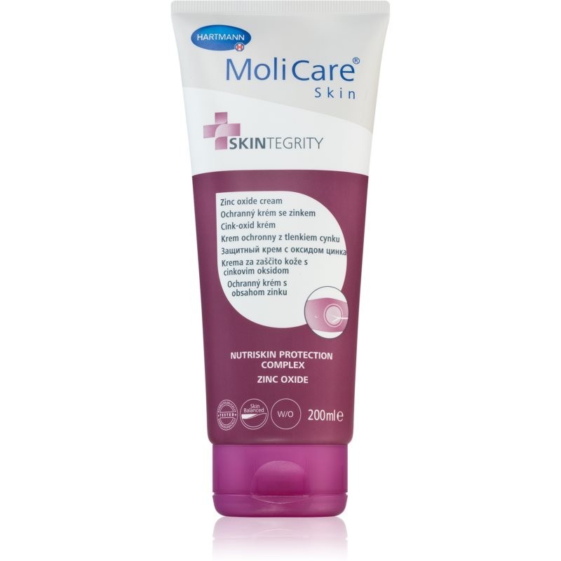 Hartmann MoliCare Skin protective cream with zinc protective cream with regenerative effect 200 ml