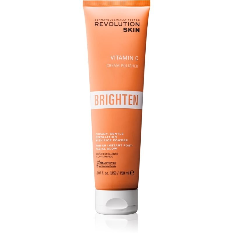 Revolution Skincare Brighten Vitamin C brightening gel cleanser with exfoliating effect 150 ml