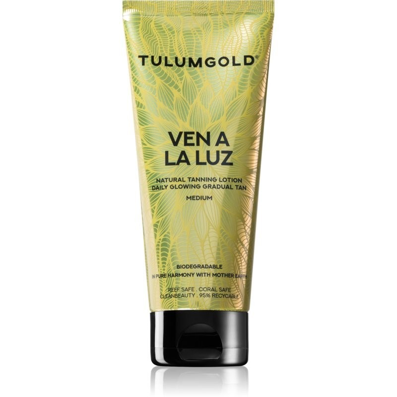 Tulumgold Ven a la Luz Natural Tanning Lotion Medium sunbed tanning cream 200 ml