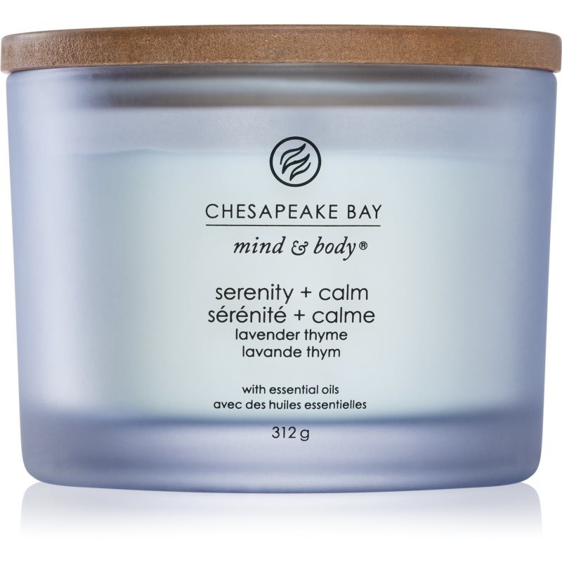 Chesapeake Bay Candle Mind & Body Serenity & Calm scented candle I. 312 g