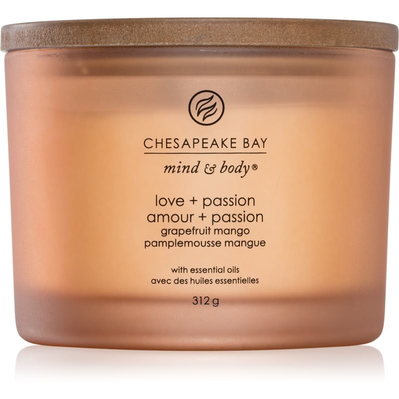 Chesapeake Bay Candle Mind & Body Love & Passion scented candle I. 312 g