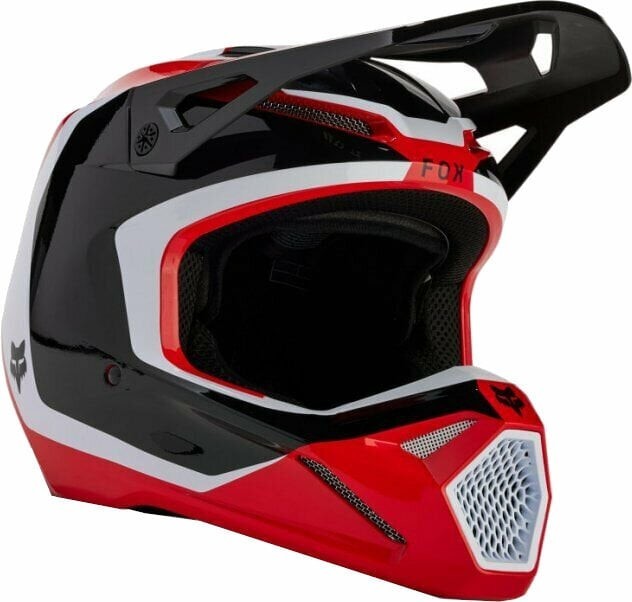 FOX V1 Nitro Helmet Fluorescent Red L Helmet