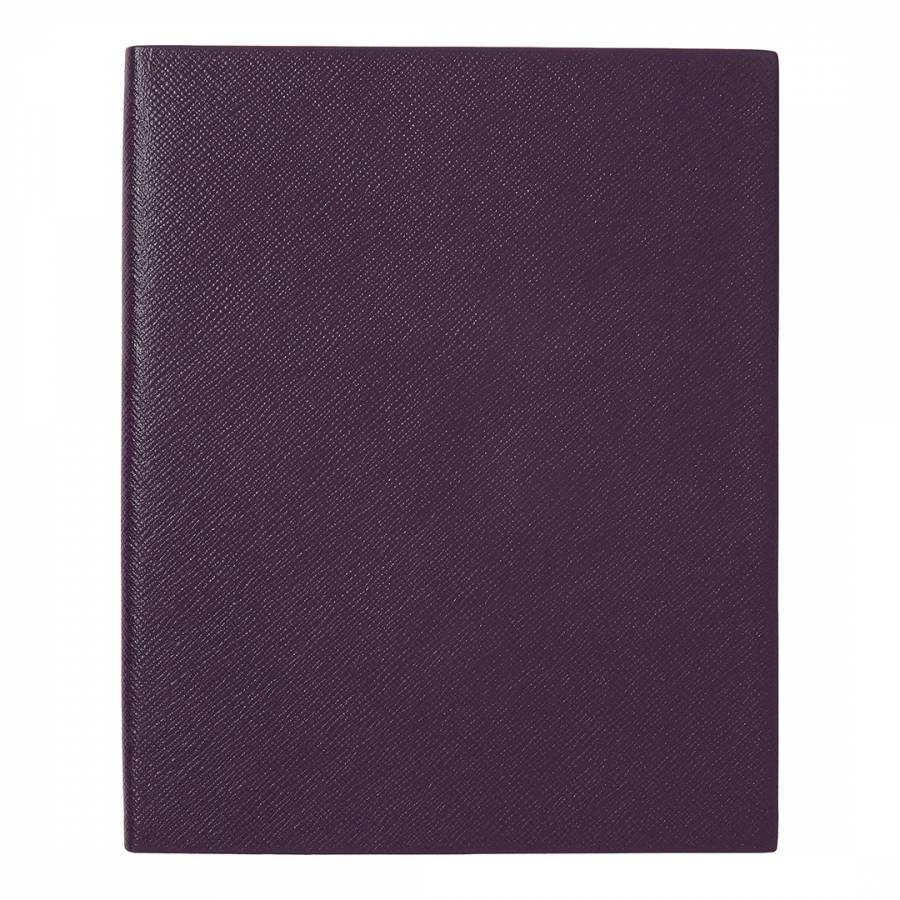 Purple Pastegrain Portobello Notebook in Panama