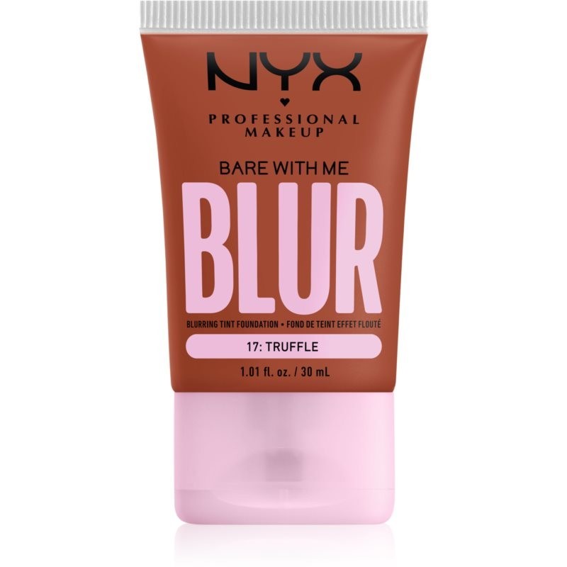NYX Professional Makeup Bare With Me Blur Tint hydrating foundation shade 17 Truffle 30 ml