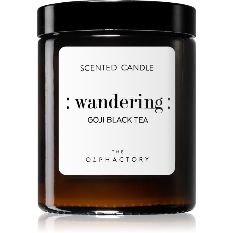 Ambientair The Olphactory Goji Black Tea scented candle Wandering 135 g