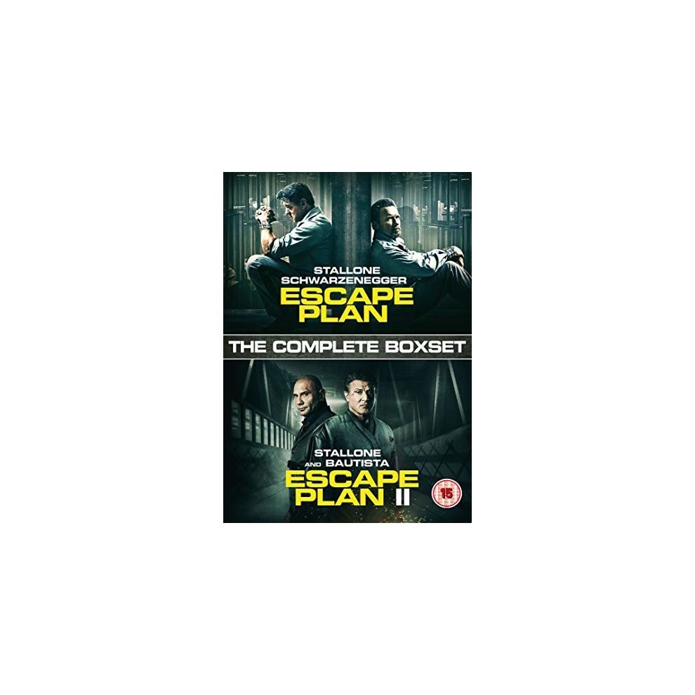 Escape Plan 1 / Escape Plan 2 DVD [2018]