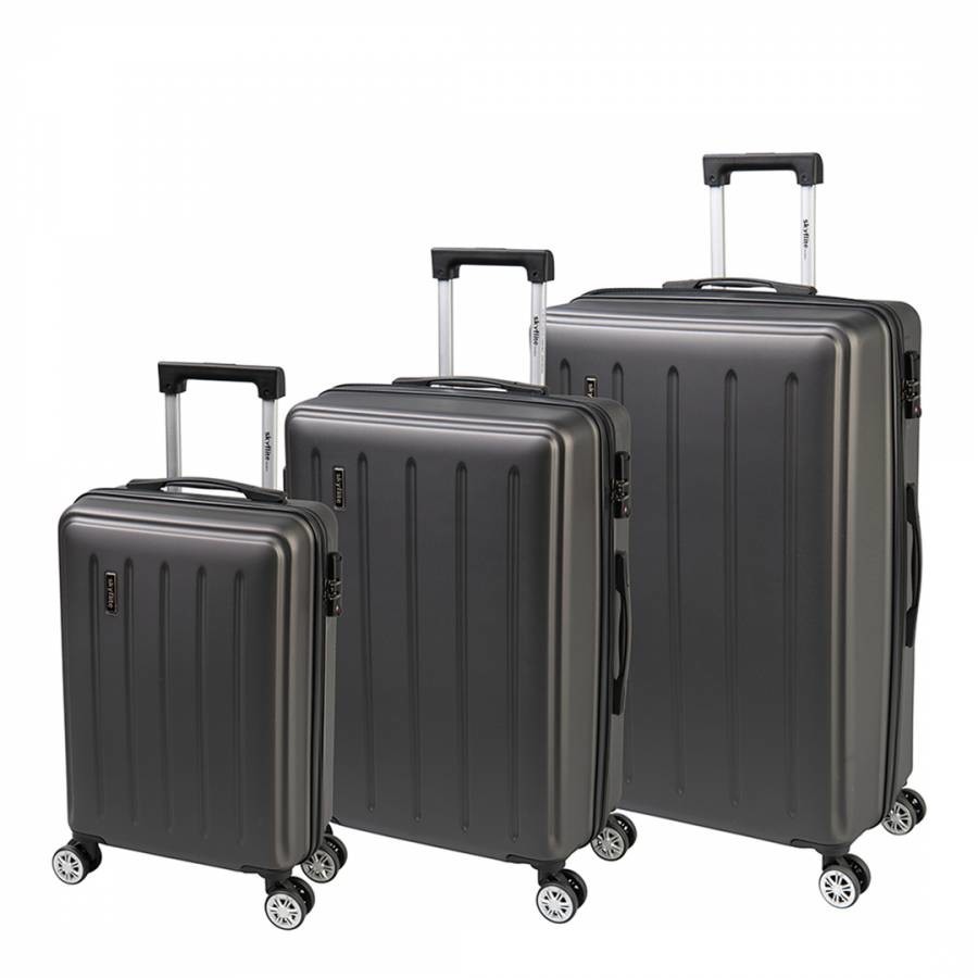 Charcoal Dolomite 55/67/77cm Trolley Cases