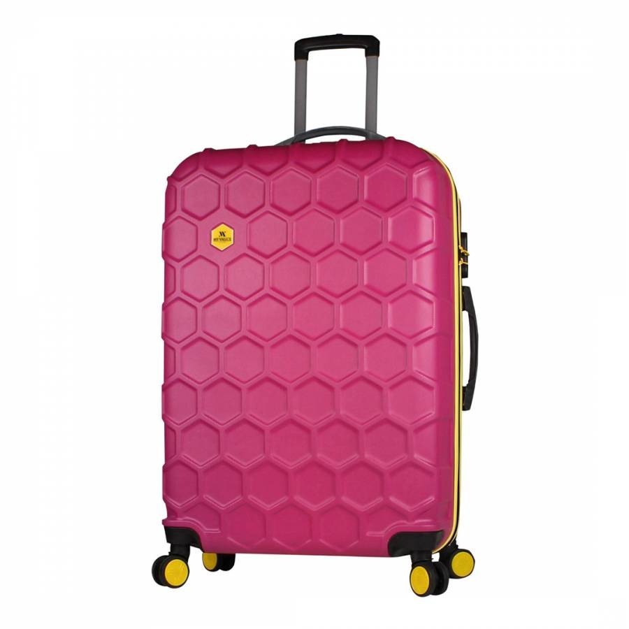 Fuchsia Large Suitcase