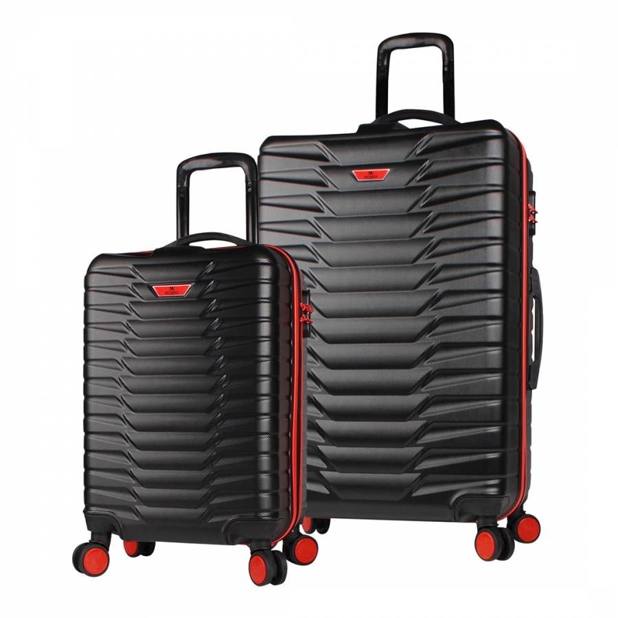 Black Cabin & Large Suitcase Set