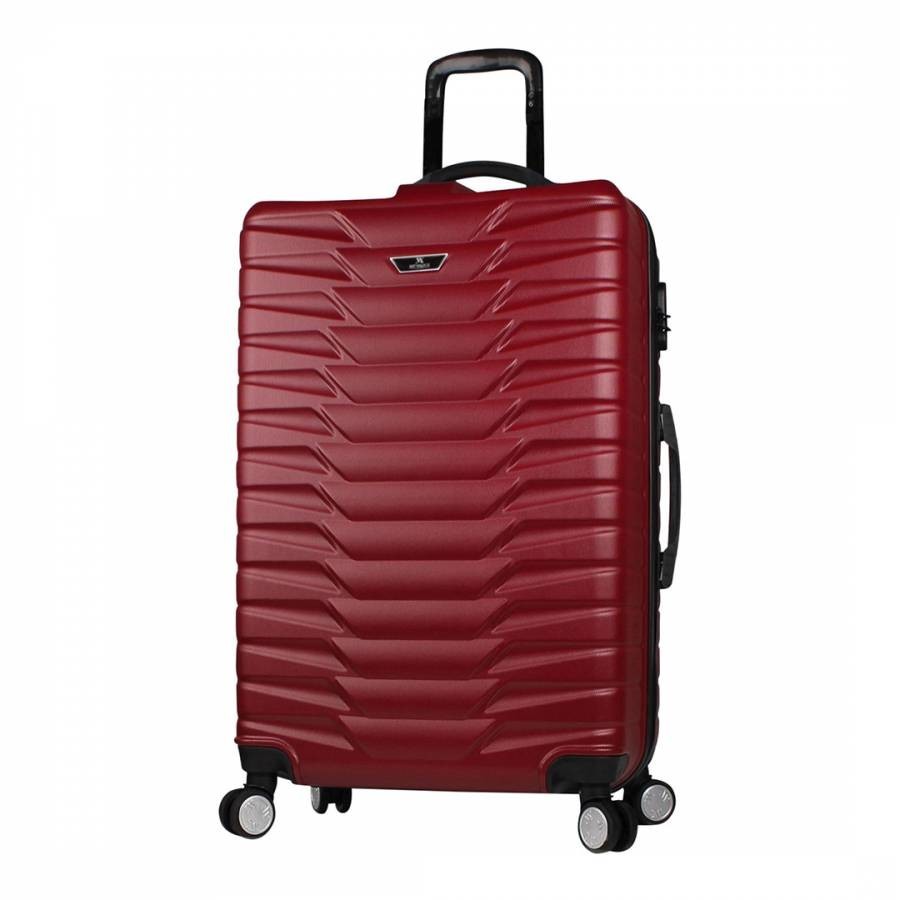 Claret Red Large Suitcase