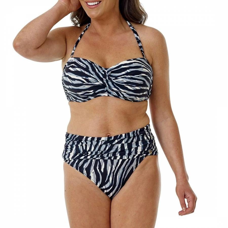 Multi Zebra Savanna Underwired Bikini