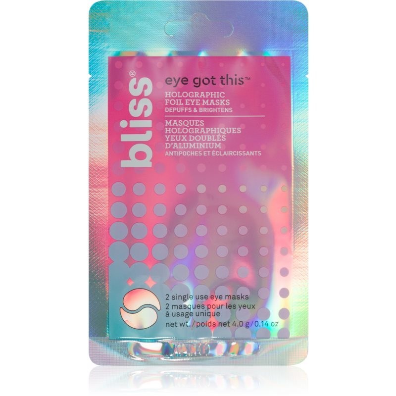 Bliss Eye Got This hypoallergenic face mask for the eye area 5x2 pc