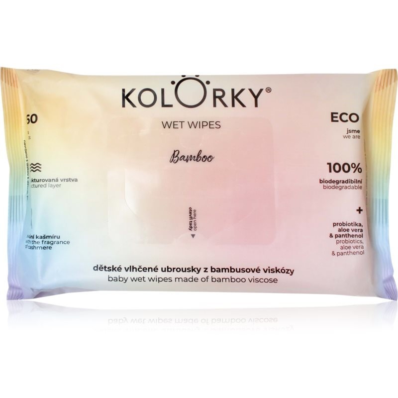 Kolorky Wet Wipes Bamboo baby wipes 60 pc