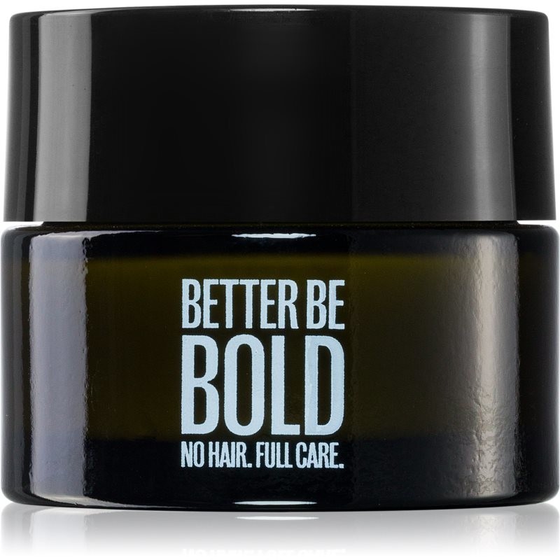 Better Be Bold No Hair. Full Care. matt moisturiser for bald heads 50 ml