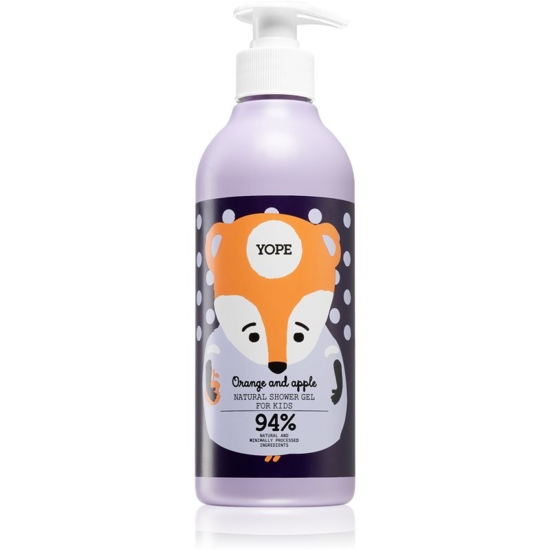 Yope Orange & Apple shower gel for children 400 ml