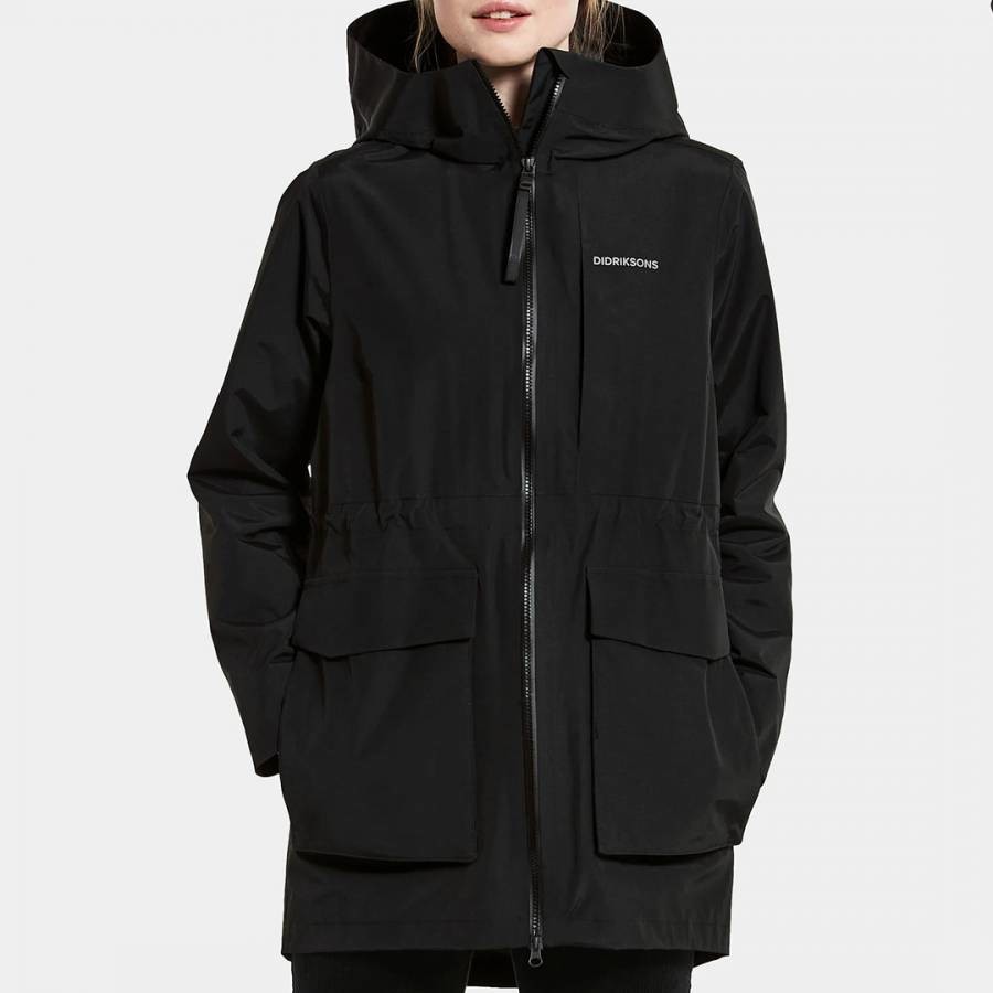 Black Waterproof Lana Parka Jacket