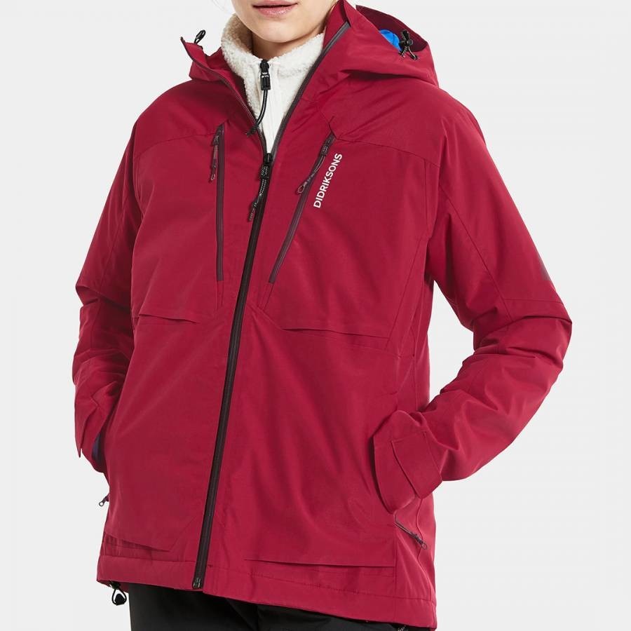 Red Waterproof Idun Jacket