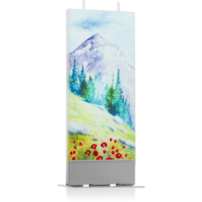 Flatyz Nature Mountain decorative candle 6x15 cm