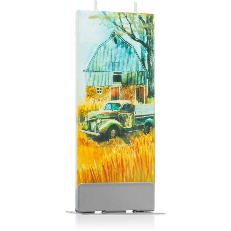 Flatyz Nature Truck On The Farm decorative candle 6x15 cm