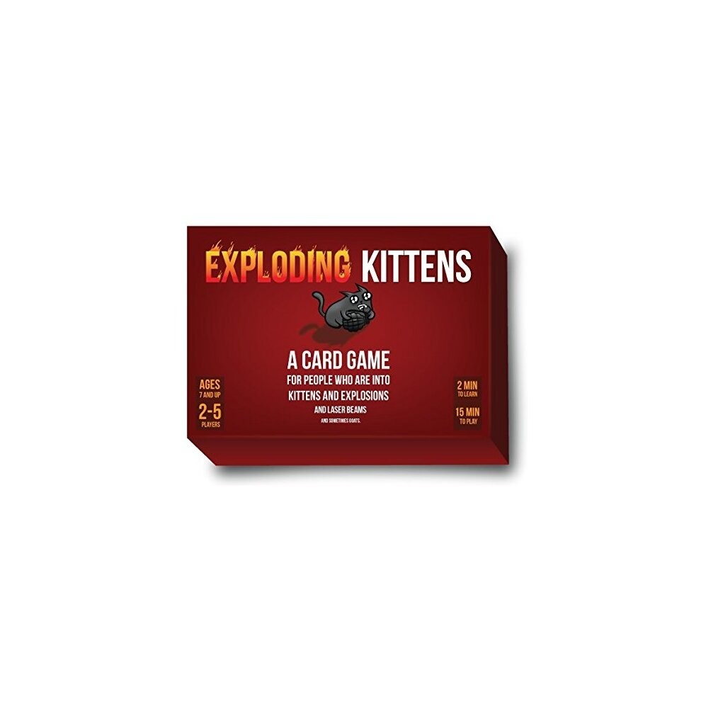 Exploding Kittens A Card Game About Kittens 1st Limited Edition Boardgames
