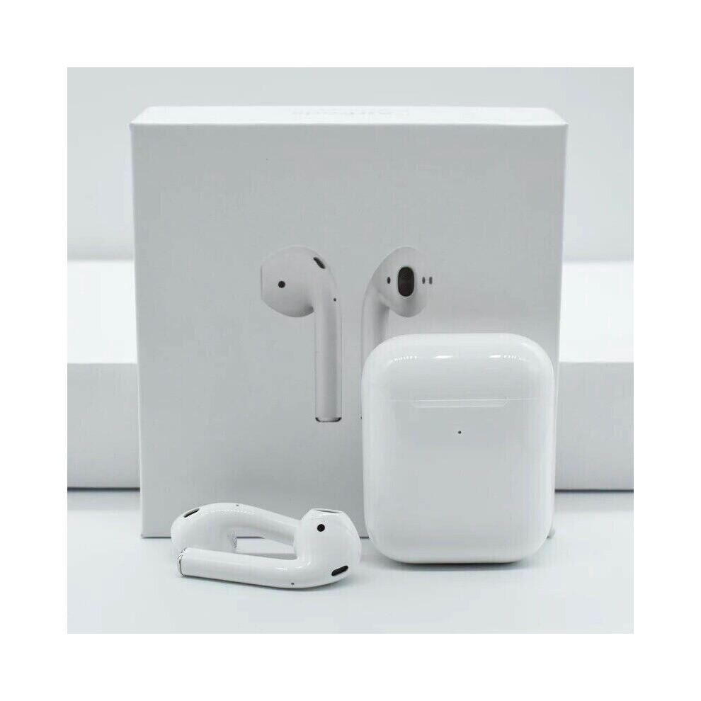 For AirPods 2nd Generation Bluetooth Headphones with Charging Case Wireless Earbuds