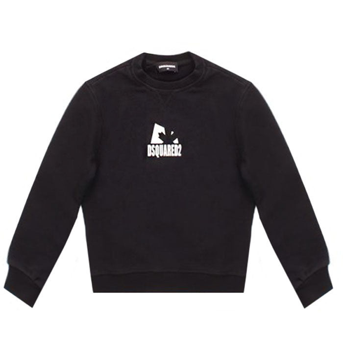 Dsquared2 Boys Logo Sweater Black 16Y