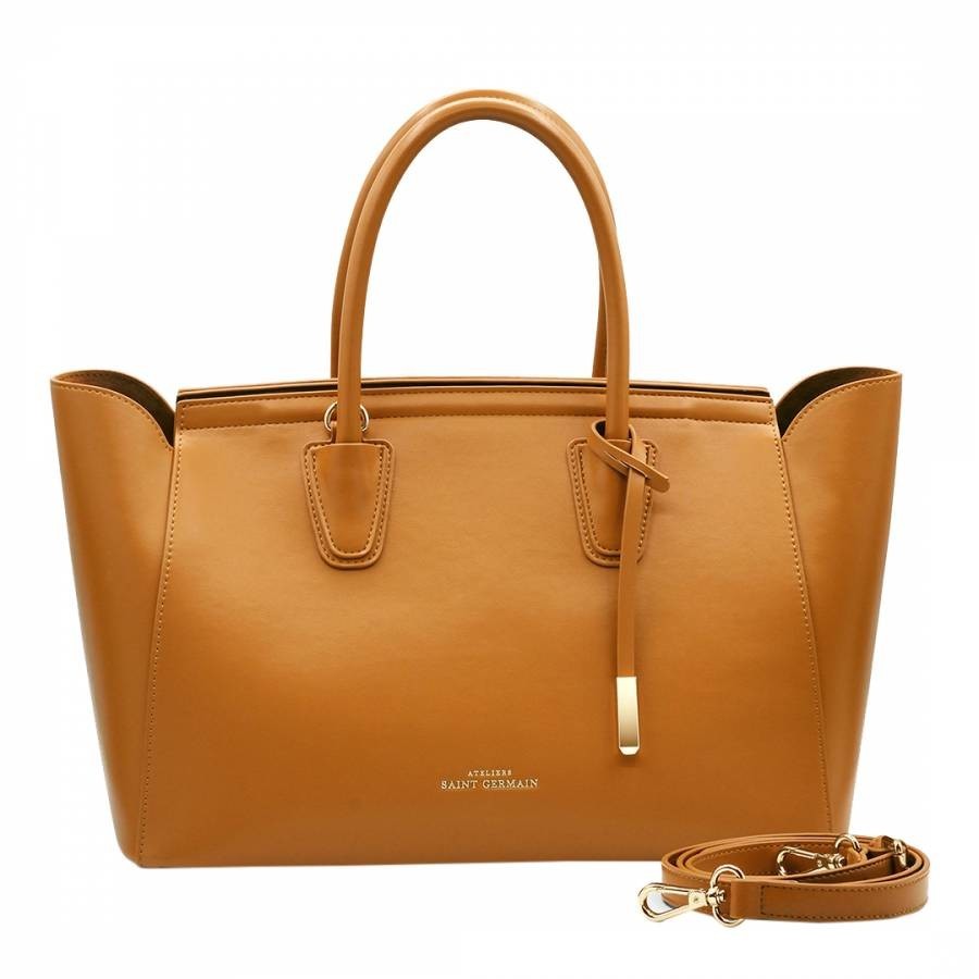 Brown Levallois Tote Bag