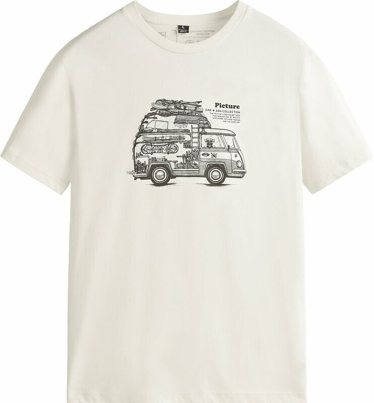 Picture D&S Dogtravel Tee Natural White 2XL