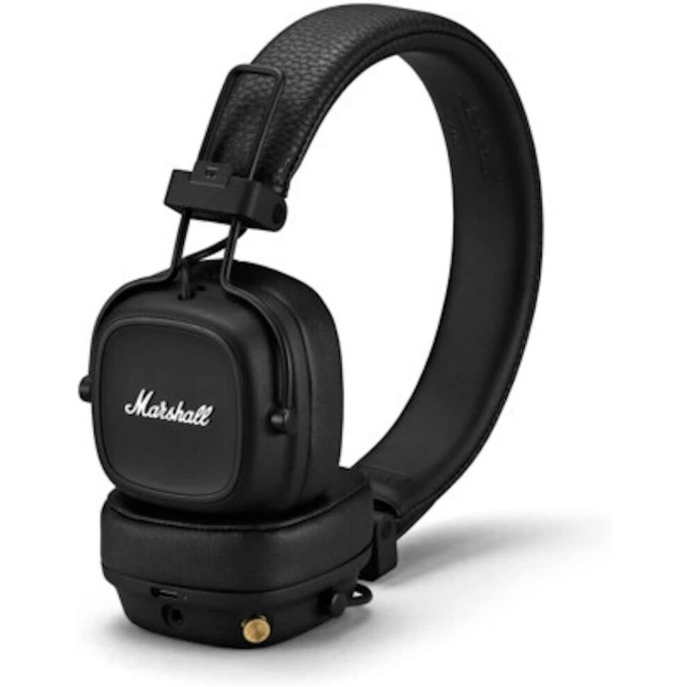 Marshall Major IV On-Ear Bluetooth Headphone, Black Black Standard Headphone