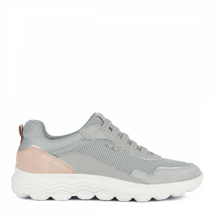 Grey Spherica Nappa Trainers