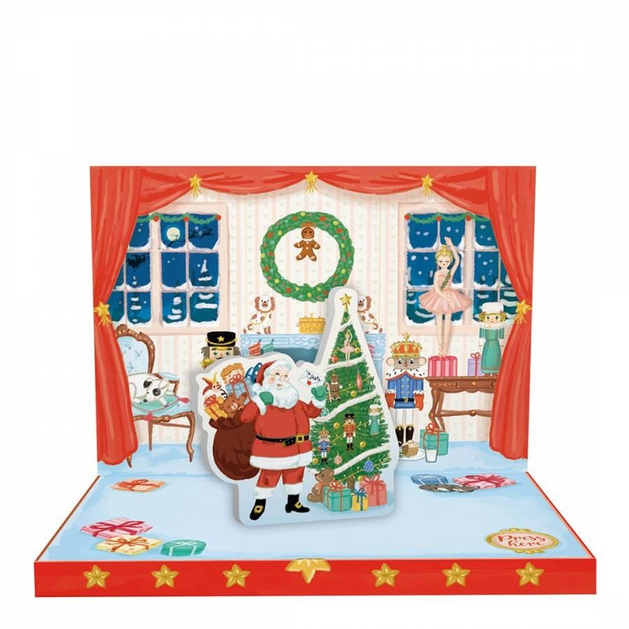 Christmas Eve The Nutcracker Music Box Card