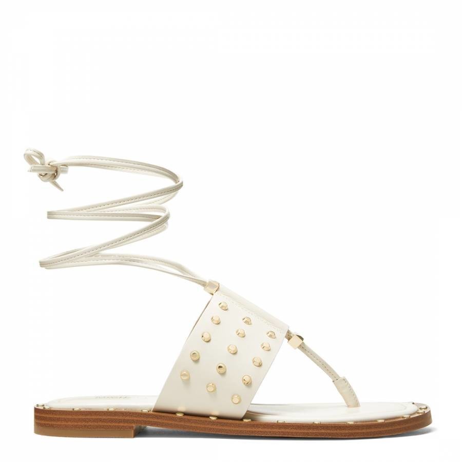 Cream Jagger Strappy Flat Sandals